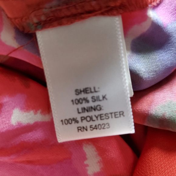 Silk Banana Republic sz14 dress - Picture 6 of 7